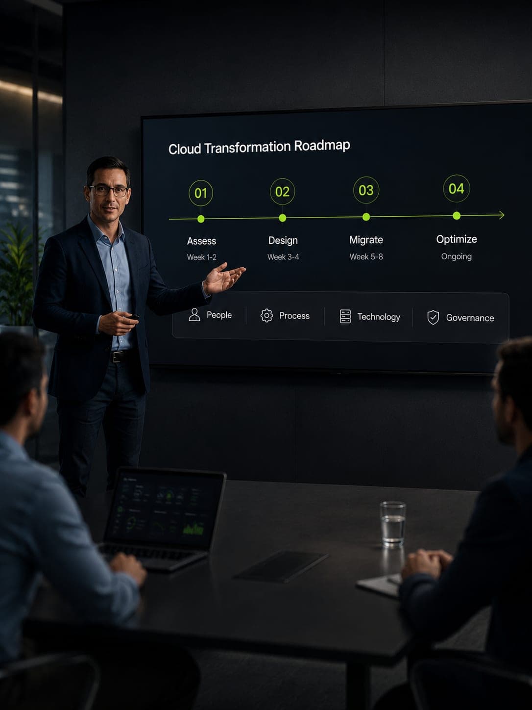 Cloud Consulting Services delivery process at VectovateAI