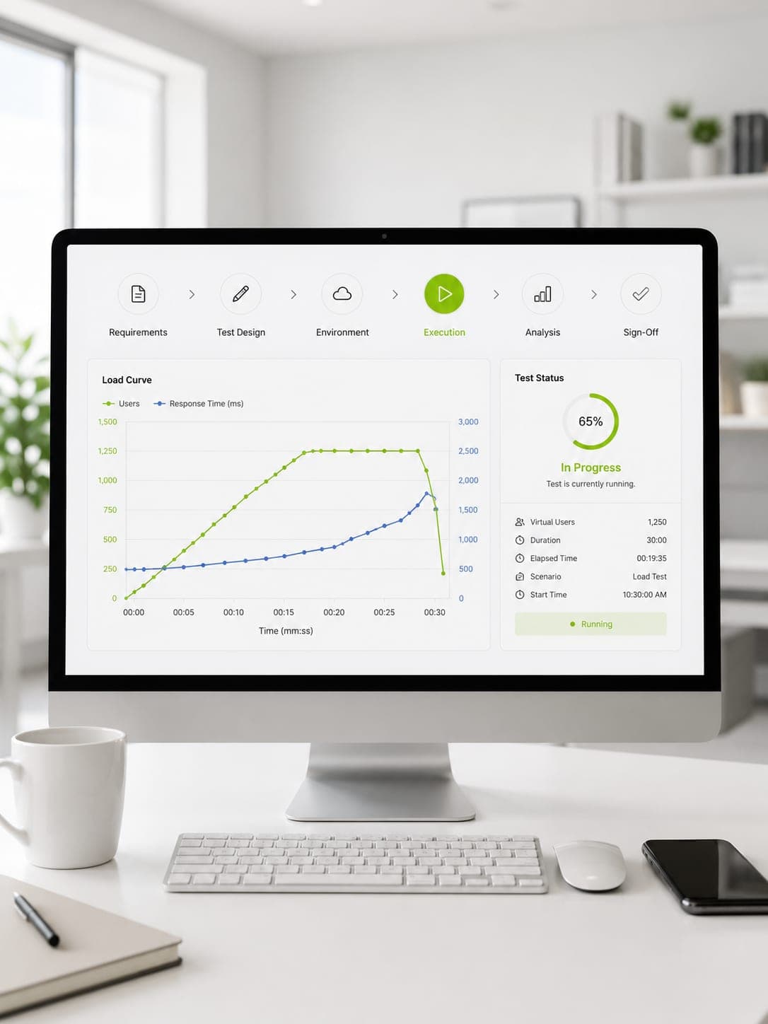 Performance Testing delivery process at VectovateAI