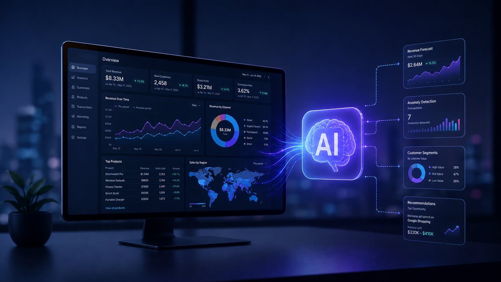 AI-Powered Dashboards: The Future of Business Intelligence
