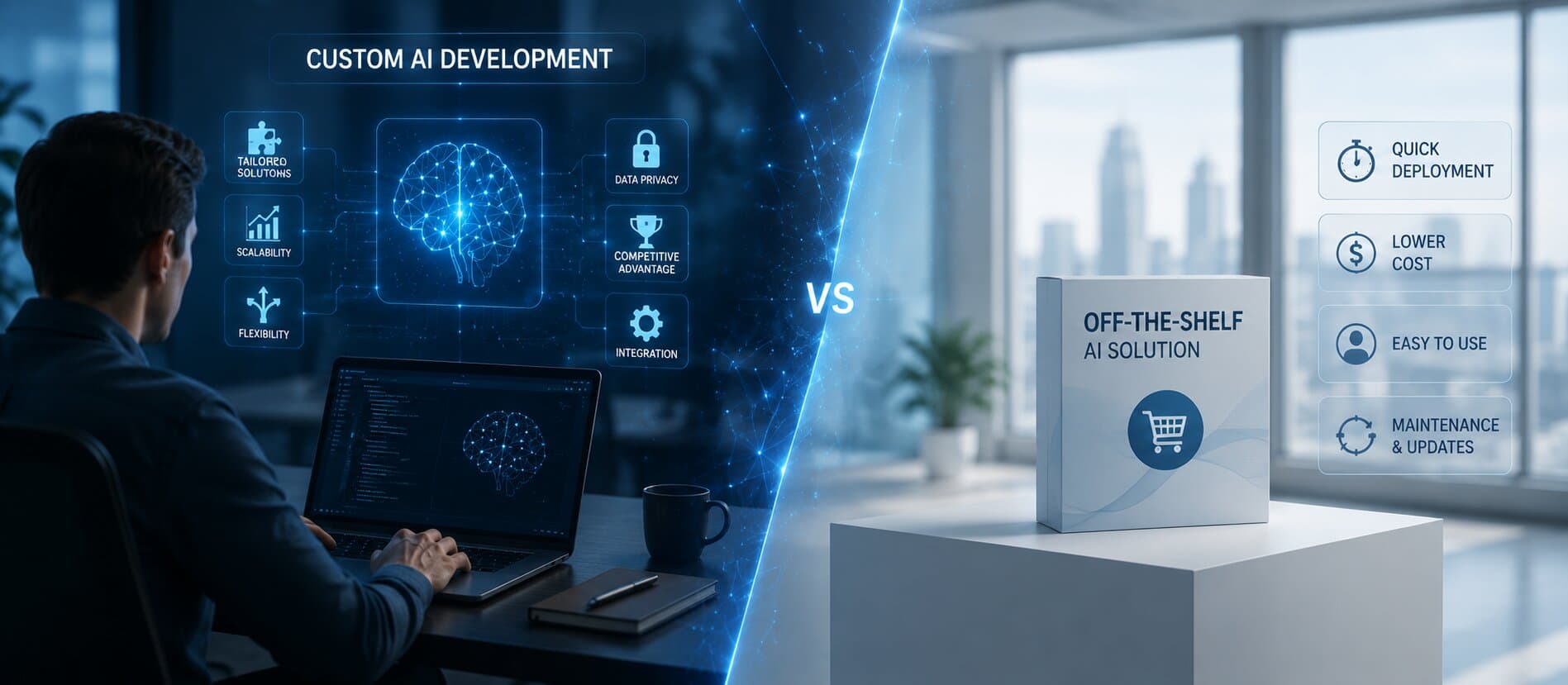 Custom AI Development vs Off-the-Shelf Solutions: Which is Better?