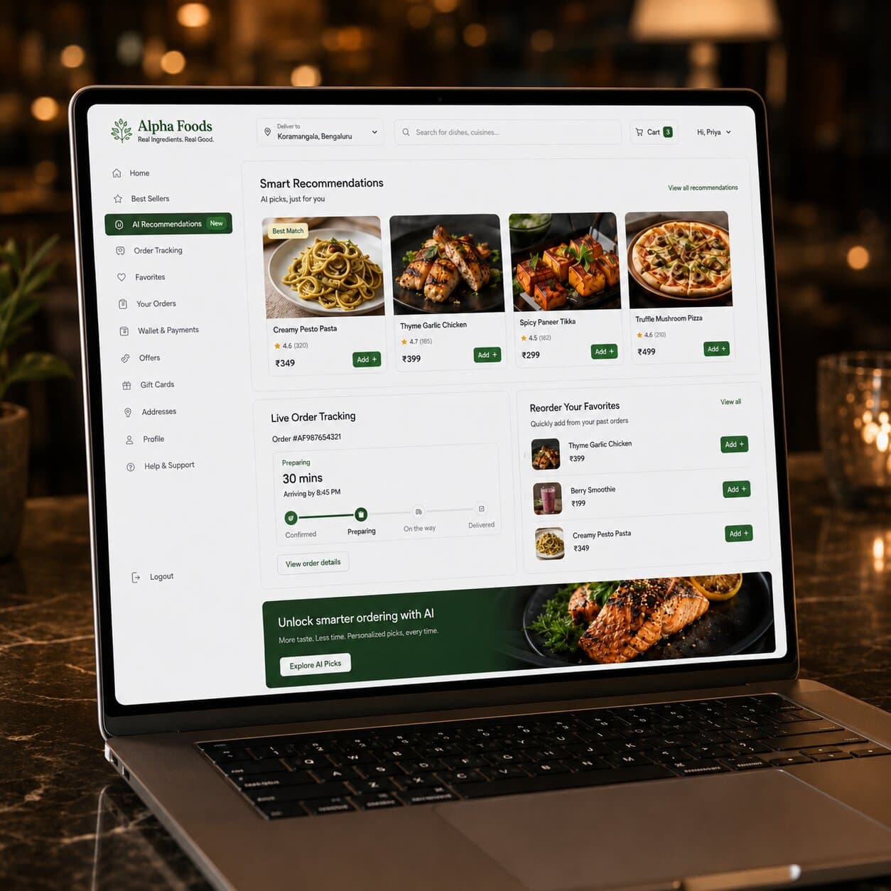 Driving 40% Revenue Growth via AI-Integrated eCommerce — build screenshot 2