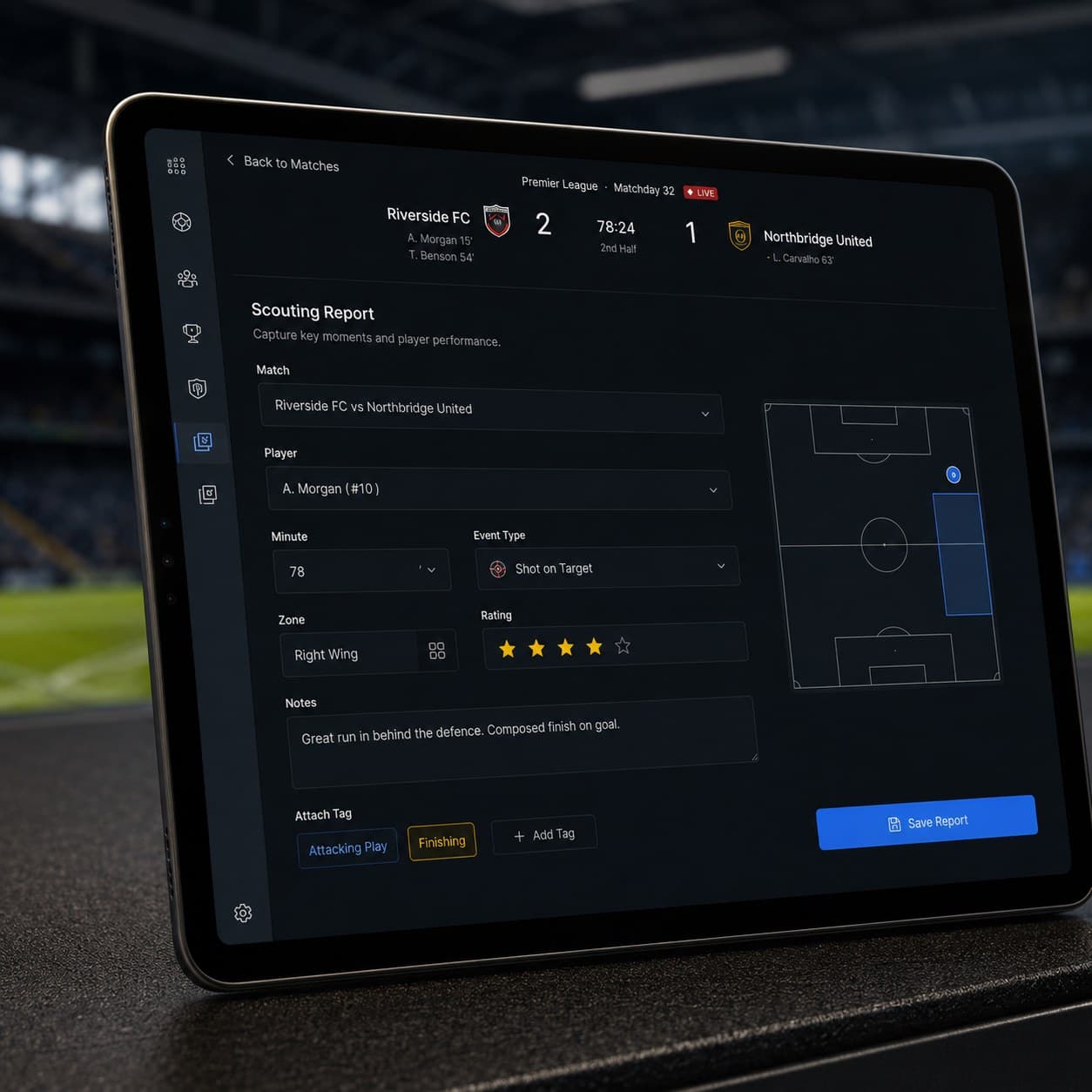 Optimizing Match-Day Operations and Fan Intelligence — build screenshot 3