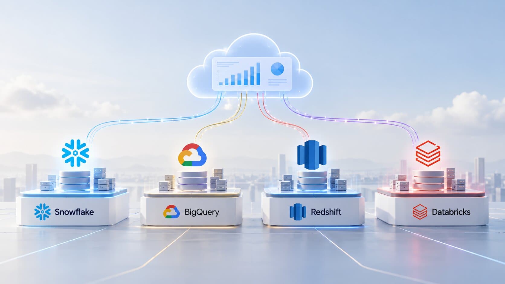 Snowflake vs BigQuery vs Redshift vs Databricks: Choosing the Right Cloud Data Warehouse in 2026